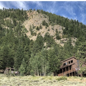 Our home is located on 28 acres. Plenty of privacy while close to RMNP entrance.