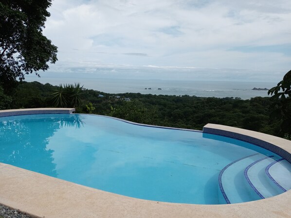 Treat yourself to a relaxing afternoon with a swim in our infinity Pool