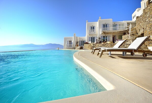 Share infinity swimming pool
