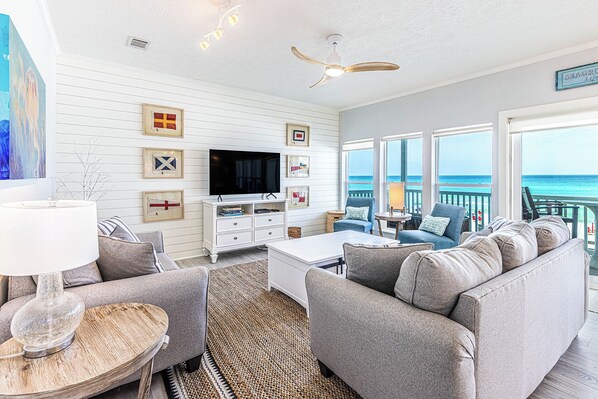Gulf front views right from your living room!