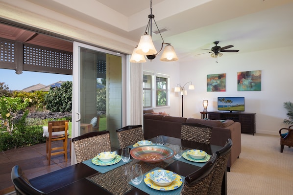 Open floor plan 