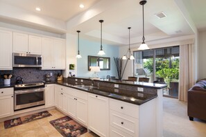 Well stocked kitchen