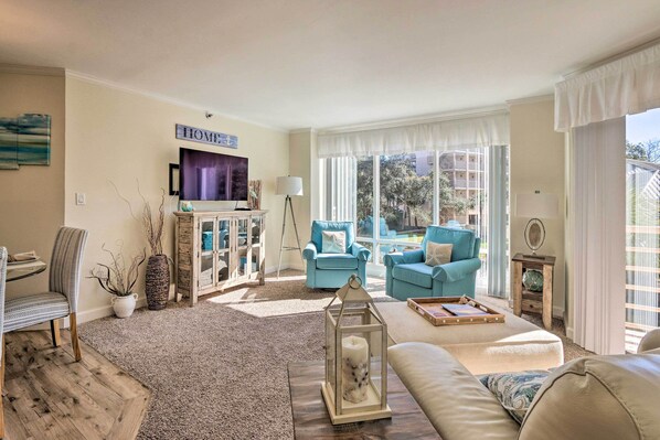 Hilton Head Island Vacation Rental | 2BR | 2BA | Step-Free (Elevator Access)