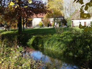 View of the house from the river