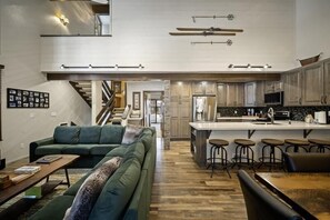 Tons of lower living space in this open setting