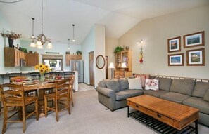 Great place to gather with this open floor plan.