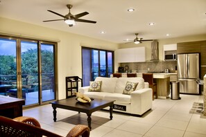 Beautiful Living Room with TV and sofa