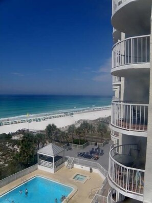 Beautiful balcony view