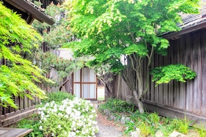 Hinoki house entrance