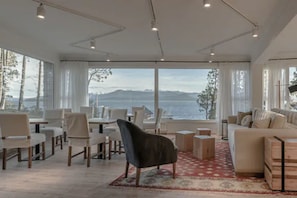 Sittområde i lobbyn