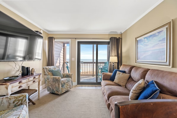 Oceanfront Living Room