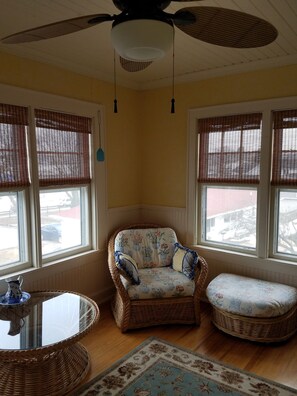 Comfortable seating throughout this beautiful house.