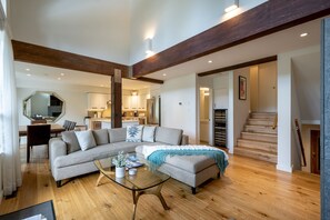 Main Floor - Living Room With Gas Fireplace