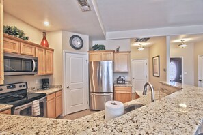 Kitchen with updated appliances