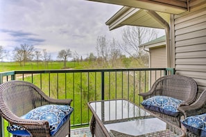 Private Balcony | Golf Course Views