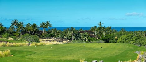 Golf Course and Ocean Views from the Villa