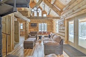 Curl up on the couch with a cup of hot cocoa!