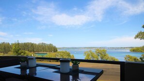 Waterfront balcony