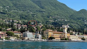 Lake view of Gardone Riviera with Villa Serendipità