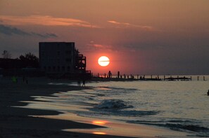 Back of the beach house - Chicks beach at Sunset