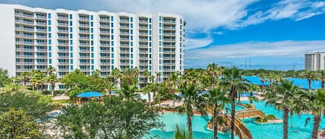 Spectacular Pool Views from Palms 2413