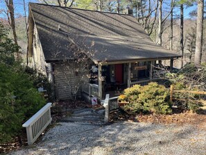 Front of house early winter