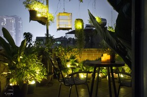 garden on roof terrace