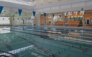 Community Aquatic Recreation Center membership. Heated pools, gym & basketball.