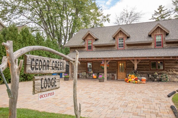 Front of lodge facing Peninsula State Park