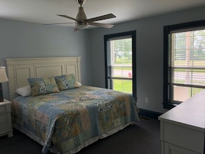 Bedroom 1, King Master Suite with private full bath, 1st Floor