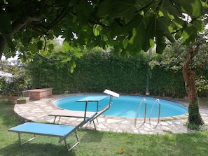 private pool 8m inJuly and August 