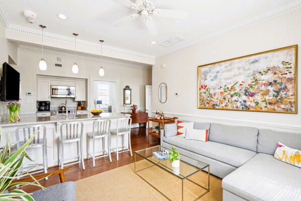 Spacious Living Room