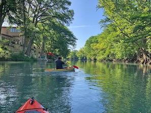 Your 'Backyard' is the Perfect Place to Paddle or Float-Kayaks Not Included