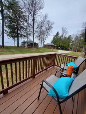 Front Lake view deck