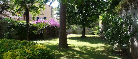 Giardino di fronte alla casa