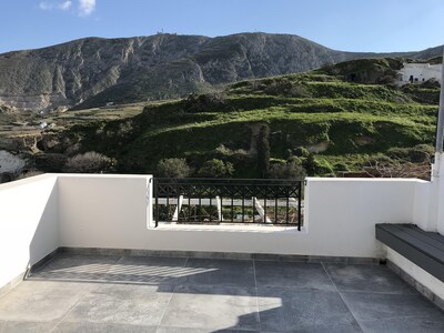 "Villa Accomodesio", spacious villa for 6 p. with excellent view to Aegean sea 