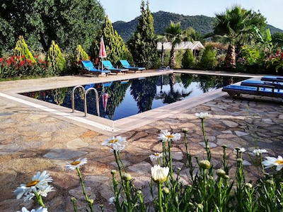 _Kayakoy stony house_excellent location big private pool