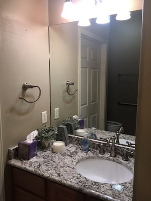 Bathroom Vanity (There are 2 Vanities and an awesome shower)
