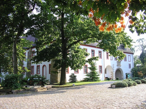 Overnatningsstedets facade