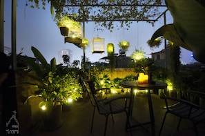 garden on roof terrace