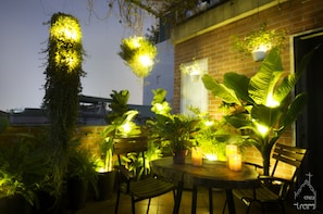 garden on roof terrace