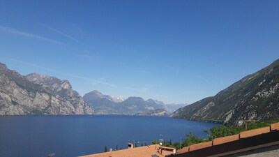 Penthouse mit Terrasse mit Blick auf den Gardasee in Malcesine (VR)