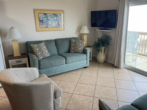 Den with great direct ocean view.