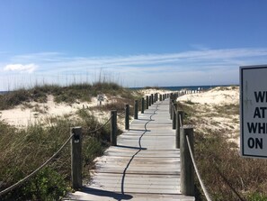 Boardwalk to the beach