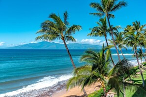 This is the kind of view that makes time stand still?where the beach is golden, the waves playful, and the sky endless MAH-419