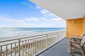 Spacious Balcony with Incredible Views