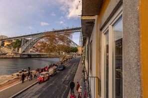 Uitzicht vanaf balkon