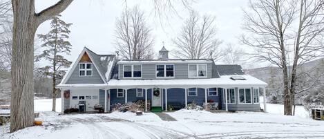 Winter at The Lake House