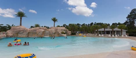 The Wave Pool at the Oasis Waterfront Park. Complimentary access for up to 8.