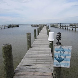 LBI bayfront home private pier